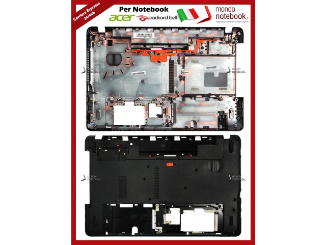 Bottom Case Scocca Cover Inferiore ACER Aspire E1-521 E1-571 Packard Bell EasyNote TE11BZ TE11HC