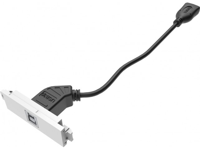 Vision Techconnect3 USB-b module  TC3 USBB, USB, White, 64 mm,
