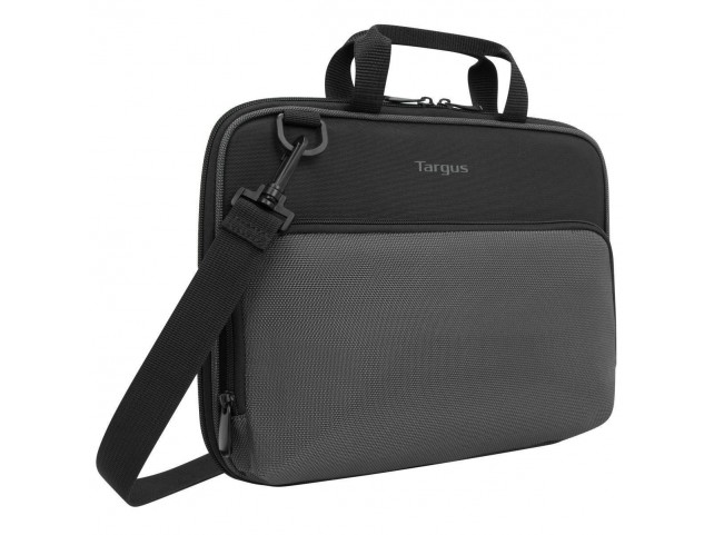 Targus Work-in 11.6" C/Shell Bag  Blk/Grey, Poly/PU. MOQ 10 pcs.