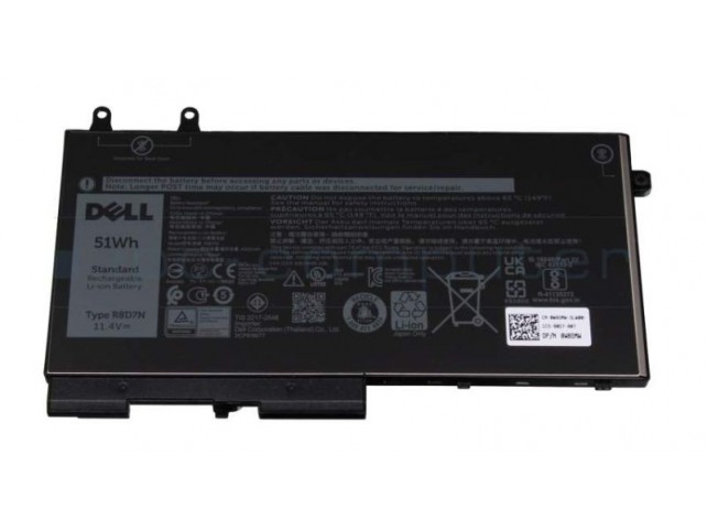Dell Battery, 51WHR, 3 Cell,  Lithium Ion