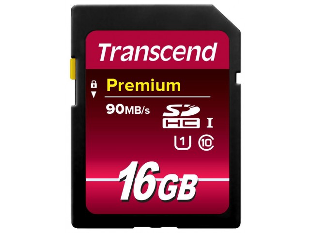 Transcend SDHC UHS-I 16GB Class 10 300X  SD Card SDXC/SDHC Class 10