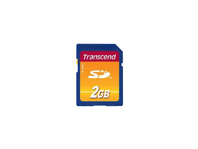 Transcend 2GB Secure Digital Card  no adapters