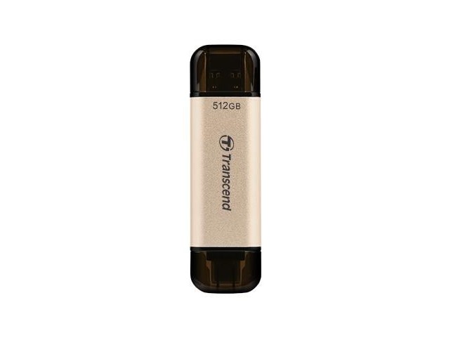 Transcend JetFlash 930C USB3.2ÒType C +  Type A TLC High Speed 512 GB