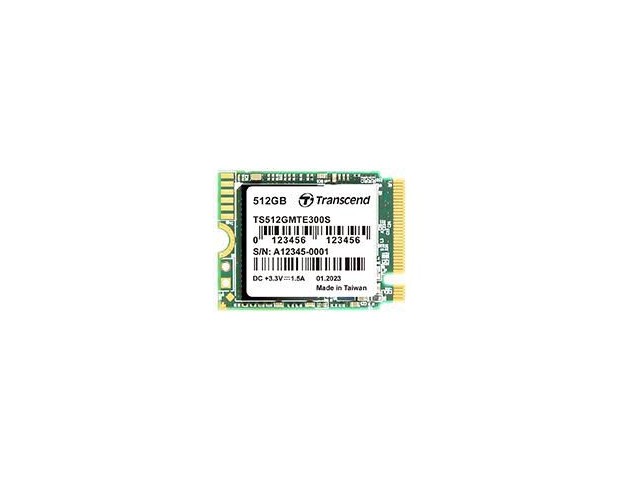 Transcend Mte300S M.2 512 Gb Pci  Express 3.0 3D Nand Nvme