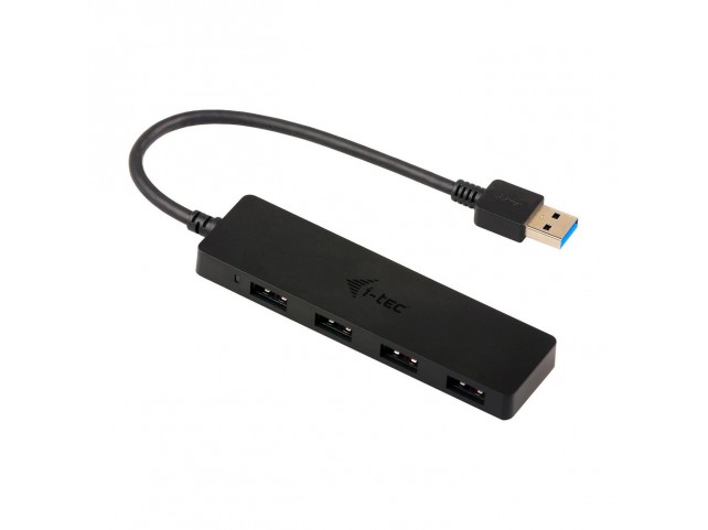 SLIM PASSIVE HUB 4P BLAC  Advance USB 3.0 Slim Passive