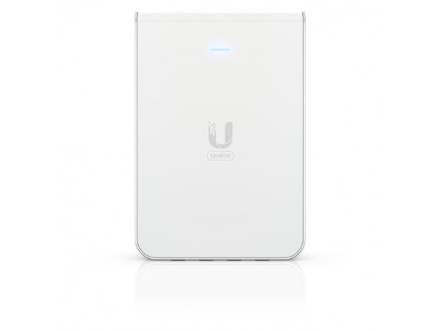 Ubiquiti Wall-mounted WiFi 6 access  point with a built-in PoE