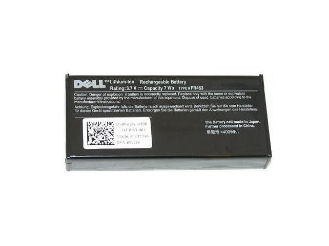 Dell PERC 5/I and PERC 6/I  Battery, 7WHR, Lithium Ion