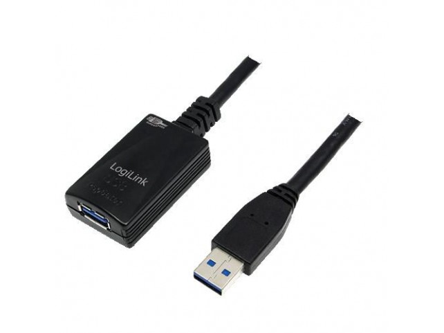 LogiLink 5.0m USB 3.0 M/F  5.0m USB 3.0 M/F, 5 m, USB A,
