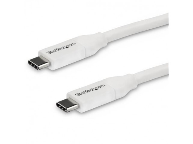 StarTech.com Usb-C To Usb-C Cable W/ 5A Pd  - M/M - White - 4 M (13 Ft.)