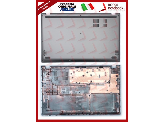 Bottom Case Scocca Cover Inferiore ASUS X512DA X512FA X512FB X512DK (Silver)