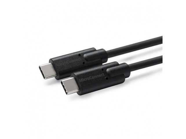MicroConnect USB-C 3.2 Gen2 Cable, 0.5m  Gen2 - Supports 10 Gbps data