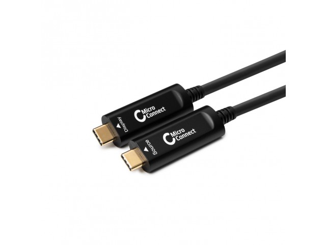 MicroConnect Premium Optic USB-C, 5m  Supporting 4K60Hz, Only
