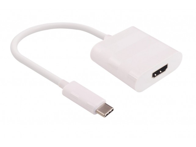 MicroConnect USB-C to HDMI, White  Video resolution Up 4K*2K@30Hz