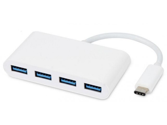MicroConnect USB-C Multiport Adapter  simultaneous connection of 4