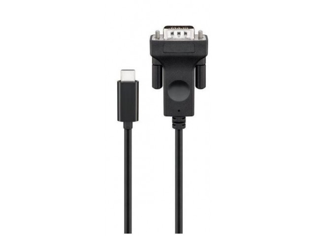 MicroConnect USB - C to VGA 1.8m, Black  USB-C - VGA 15-pin M-M