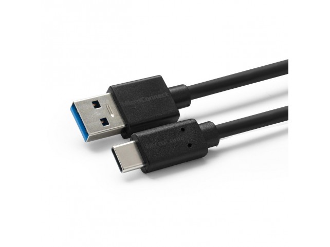 MicroConnect Gen2 USB C-A Cable, 0.25m  USB-C Gen2 - USB 3.0 A Black,