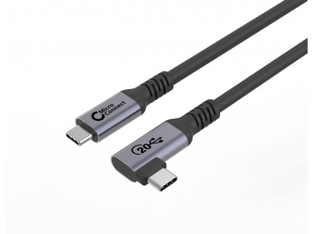 MicroConnect Premium USB-C cable 1m  20Gbps, 100W, USB 3.2 Gen