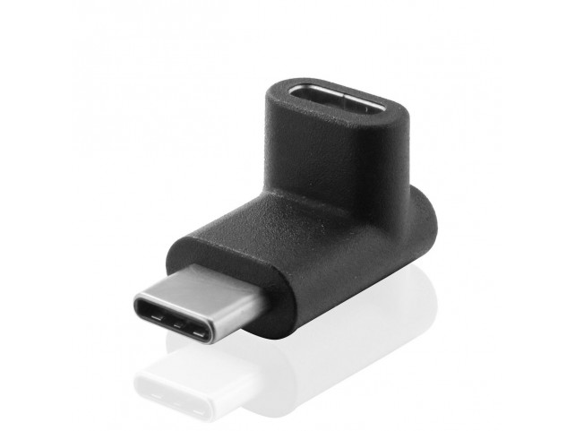 MicroConnect USB-C to C Adapter angled 90ø  