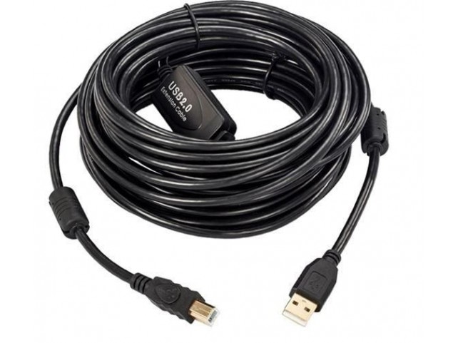 MicroConnect Active USB 2.0 A-B Cable, 5m  With integrated