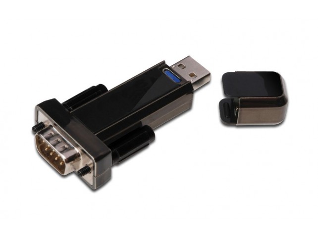 MicroConnect USB 2.0 to Serial Converter  DSUB 9M, incl. USB cable