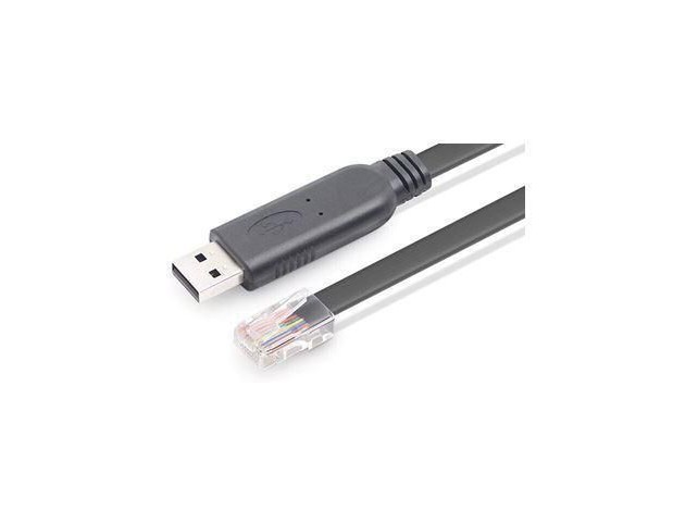 MicroConnect USB A - RJ45 Console Cable M-M  Full support for Windows, MAC