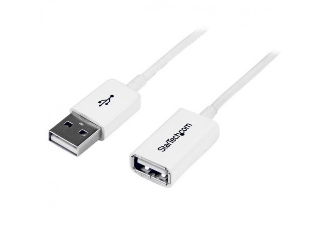 StarTech.com WHITE USB EXTENSION CABLE  