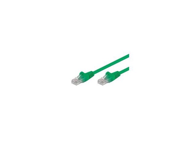 MicroConnect U/UTP CAT5e 1M Green PVC  Unshielded Network Cable,