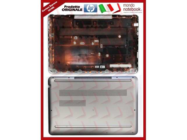 Bottom Case Scocca Cover Inferiore HP Pavilion 15-BC (Silver)