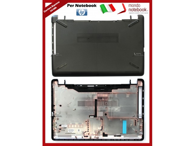 Bottom Case Scocca Cover Inferiore HP Pavilion 15-BS 15-BW 250 G6 255 G6 256 (Nera) No VGA