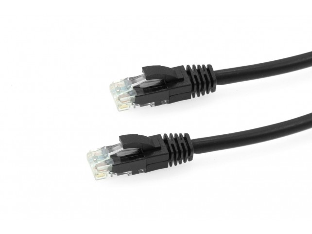 MicroConnect U/UTP CAT6 2M Black Snagless  Unshielded Network Cable,