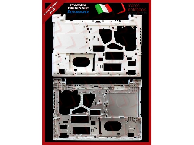 Bottom Case Scocca Cover Inferiore LENOVO IdeaPad Z50-70 G50-70 G50-30 G50-45 (Bianca)