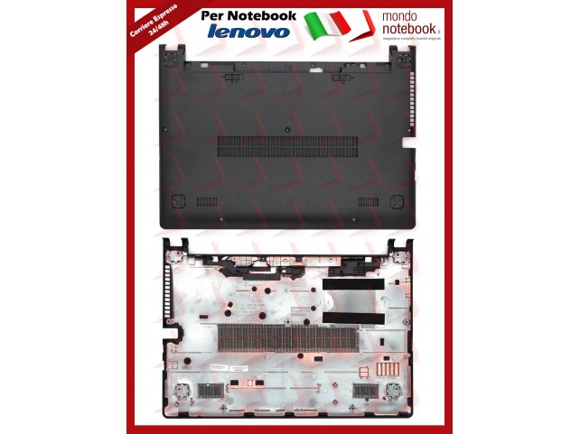 Bottom Case Scocca Cover Inferiore LENOVO Ideapad S400 S405 S410 S415 S435 S436 (Nera)