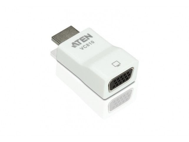 Aten HDMI To VGA converter  VC810-AT, 1920 x 1200 pixels,