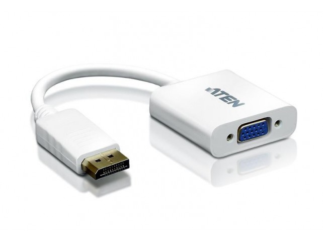 Aten DisplayPort to VGA converter,  Up to 1920x1200 @60Hz