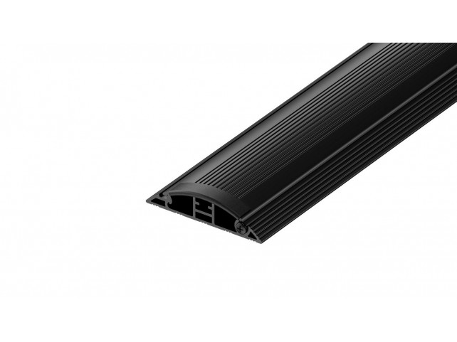 Vivolink Floor Channel - Straight,  Black 2m