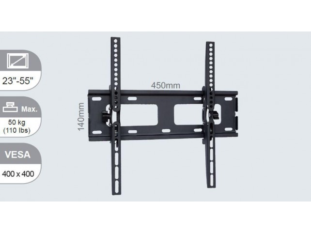 Vivolink Wall mount medium tilt up to  VESA 400x400 .