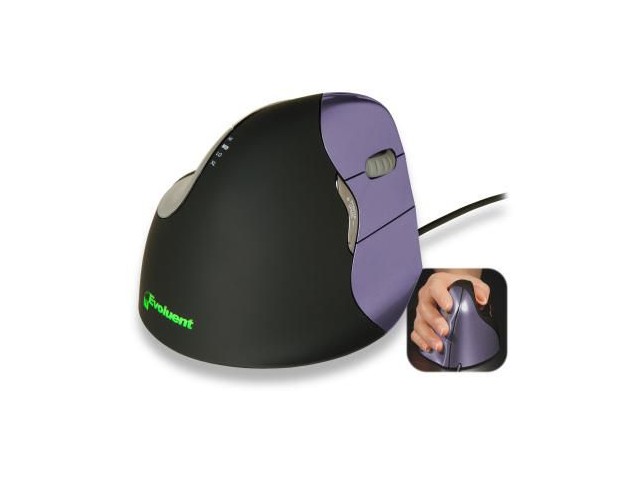 Evoluent Vertical Mouse4 Small Right  Right Hand Mouse USB