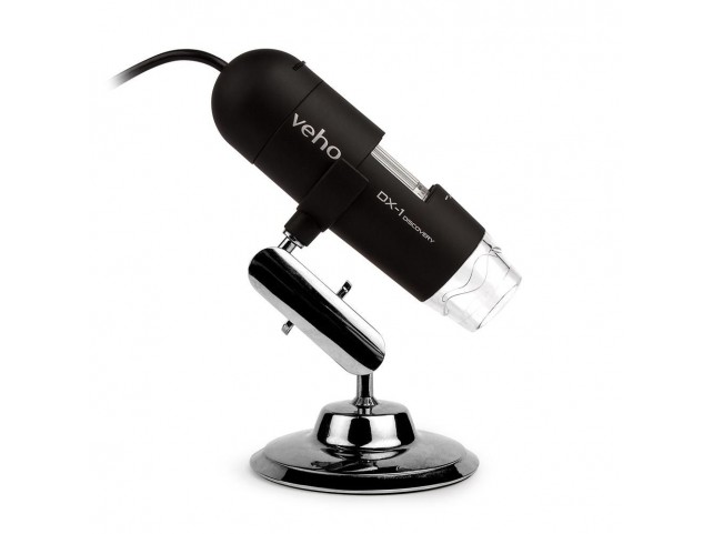 Veho DX-1 Discovery 200x USB 2MP  Digital Microscope with stand