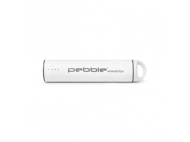 Veho Pebble ministick 2200mah  portable powerbank, white