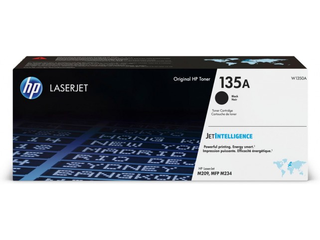 135A Black Original Laserjet  Toner Cartridge LaserJet 135A