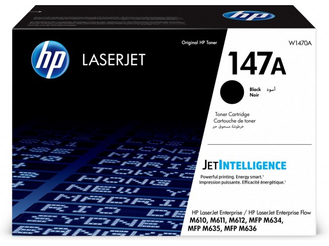 HP 147A Black LaserJet Toner  Cartridge 147A Black LaserJet