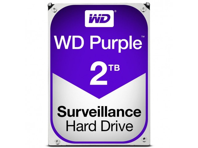 Western Digital WD Purple 2TB 24x7  Purple, 3.5", 2000 GB, 5400