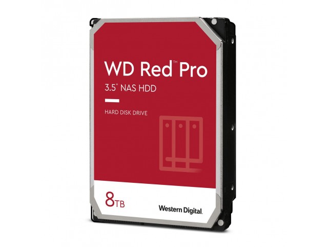 Western Digital 8TB RED PRO SATA NAS HARD DRIV  Red Pro, 3.5", 8000 GB, 7200