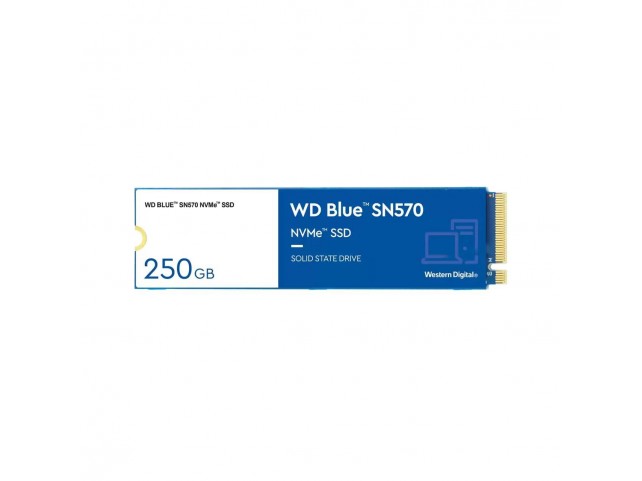 Blue SSD SN570 NVMe 250GB M.2  2280 PCIe Gen3 8Gb/s internal