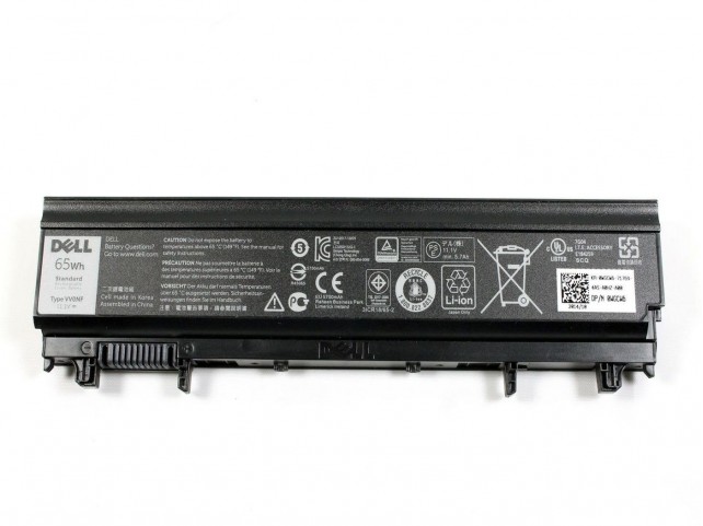 Dell Battery, 65WHR, 6 Cell,  Lithium Ion WGCW6, Battery,