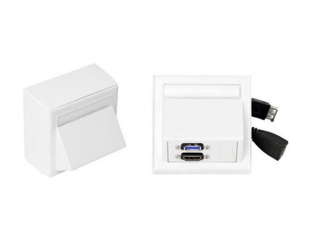 Vivolink Wall HDMI, USB3.0 inc  Thorsmann wall box