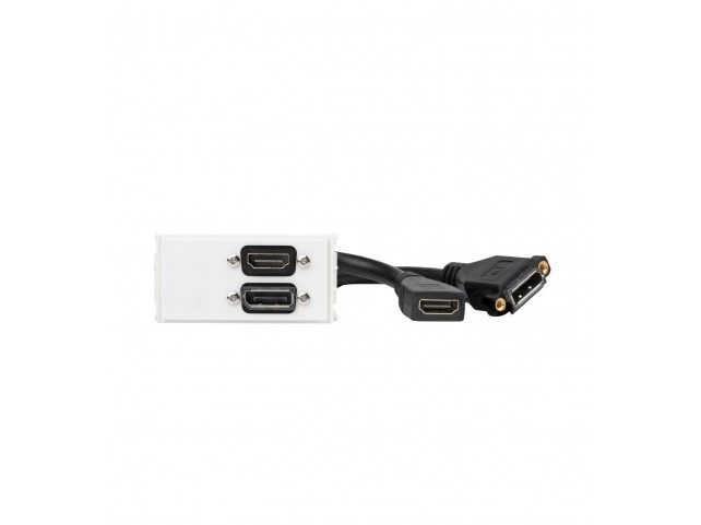 Vivolink Outlet Panel Displayport+HDMI  .