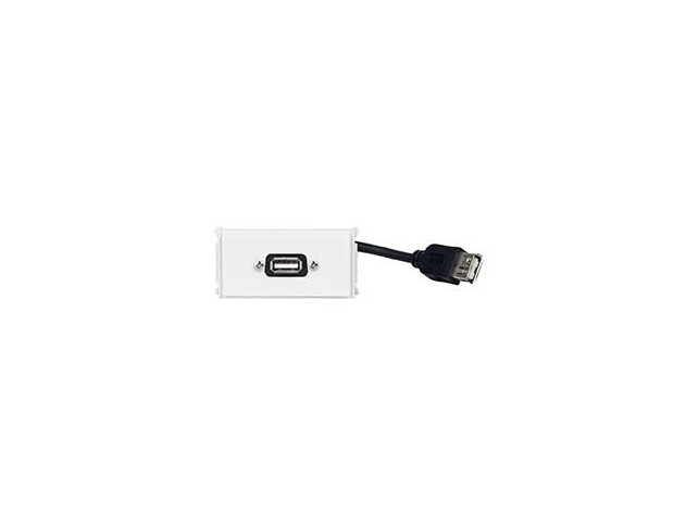 Vivolink Outlet Panel USB 2.0 (A-A)  .
