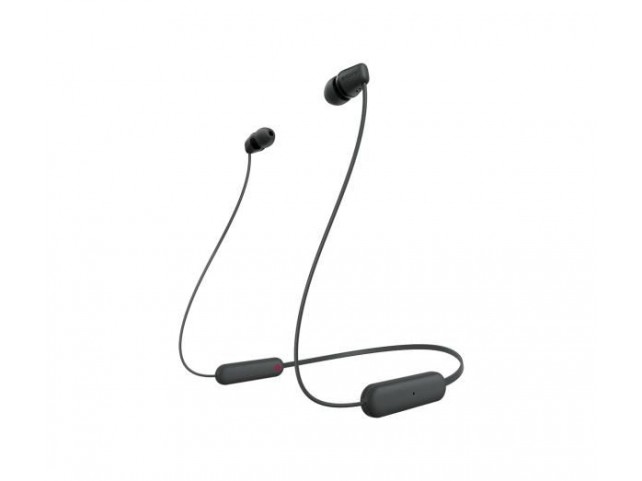 Sony Wi-C100 Headset Wireless  In-Ear Calls/Music Bluetooth