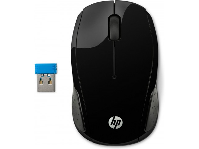 HP 200 Black Wireless Mouse  **New Retail**